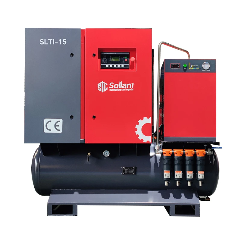 Compressore d'aria a velocità fissa 4 in 1 integrata da 15 kW